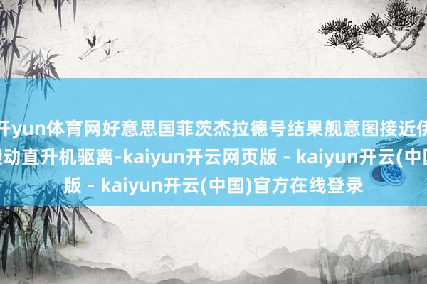开yun体育网好意思国菲茨杰拉德号结果舰意图接近伊朗海域 伊舟师搬动直升机驱离-kaiyun开云网页版 - kaiyun开云(中国)官方在线登录